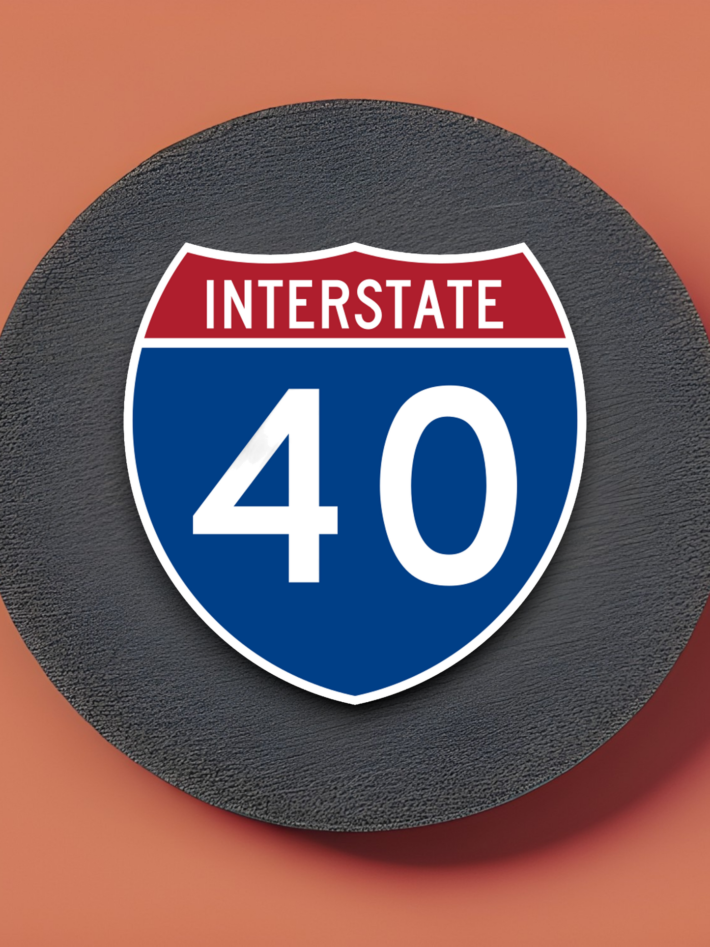 Interstate I-40 Sticker