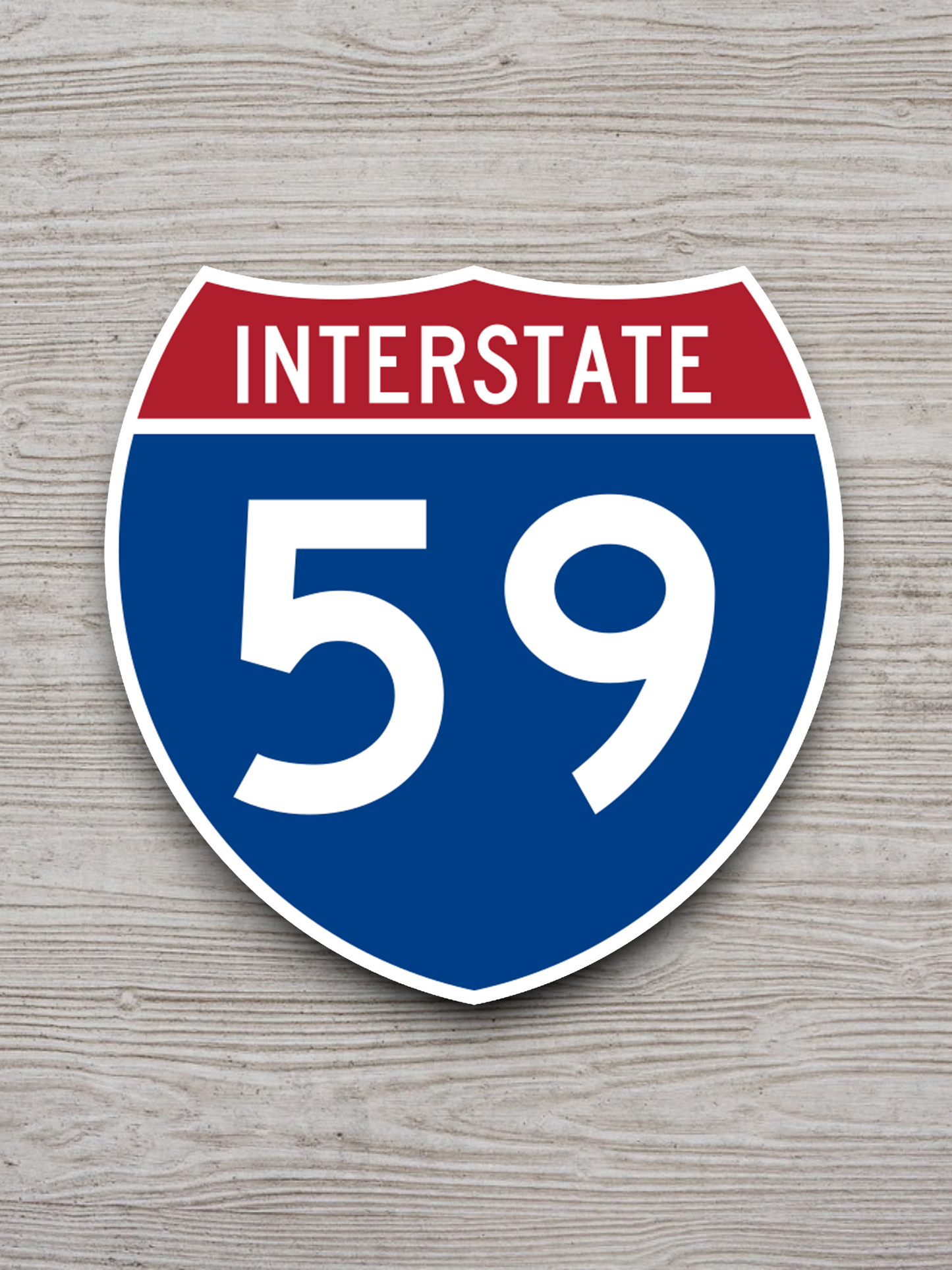 Interstate I-59 Sticker