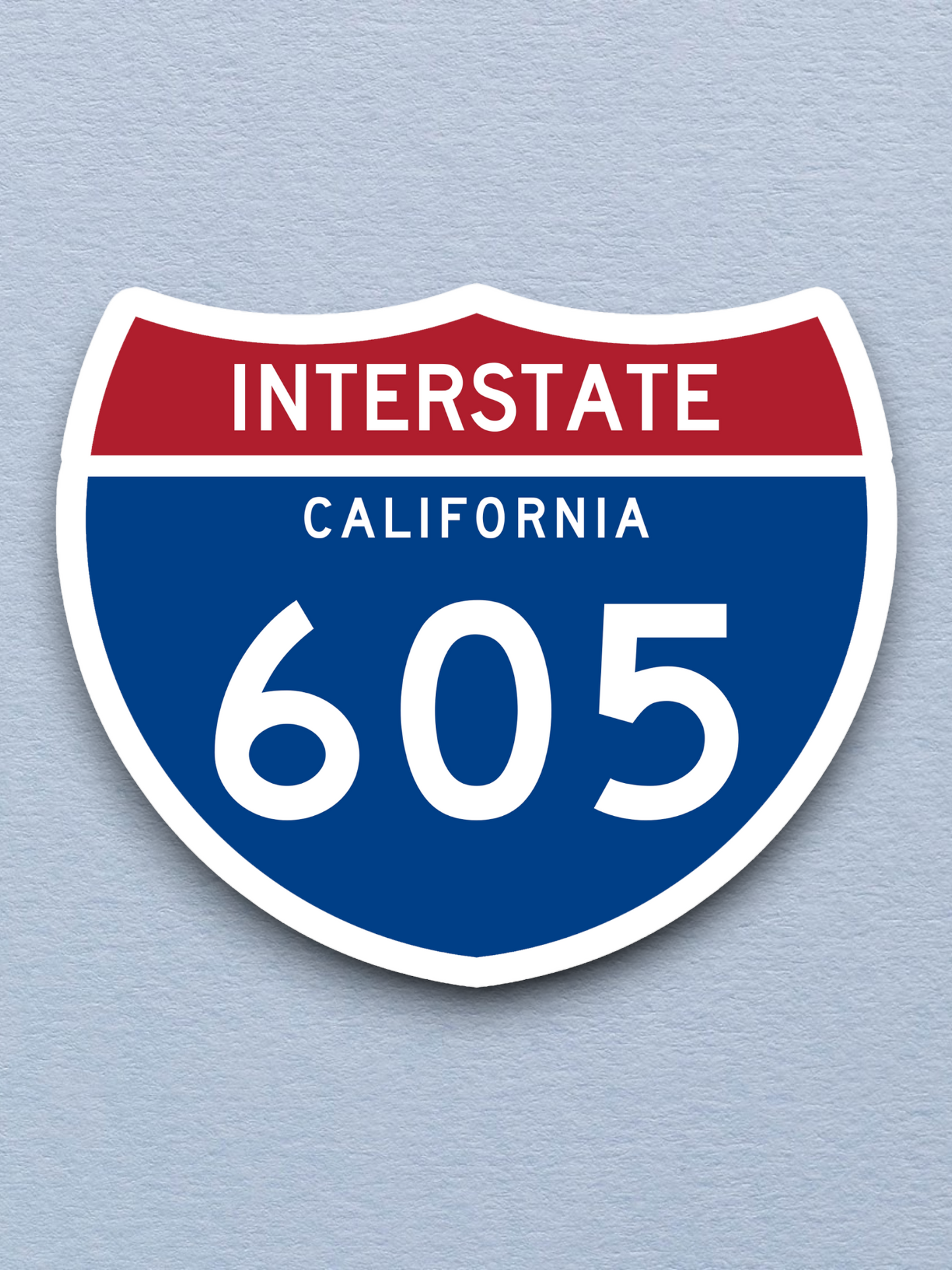 Interstate I-605 California Sticker
