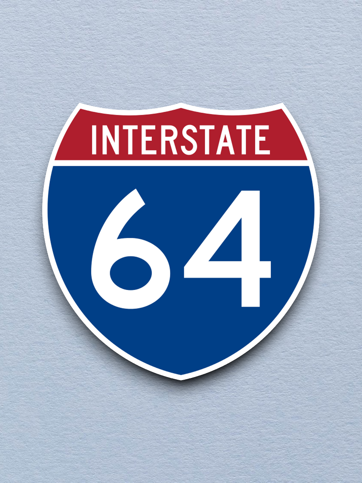 Interstate I-64 Sticker