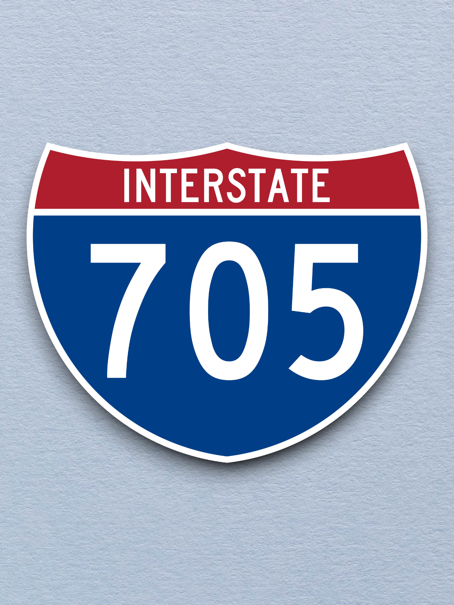 Interstate I-705 Sticker