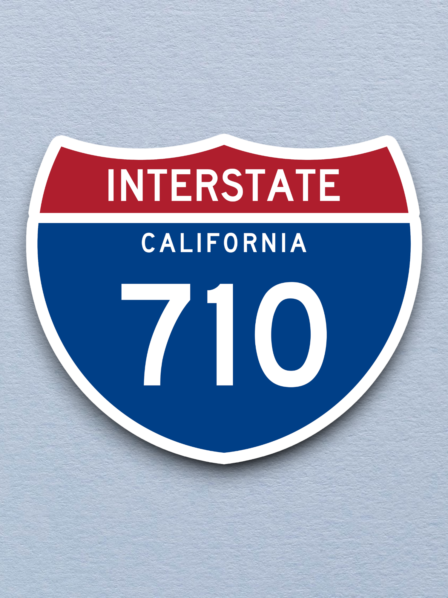 Interstate I-710 California Sticker