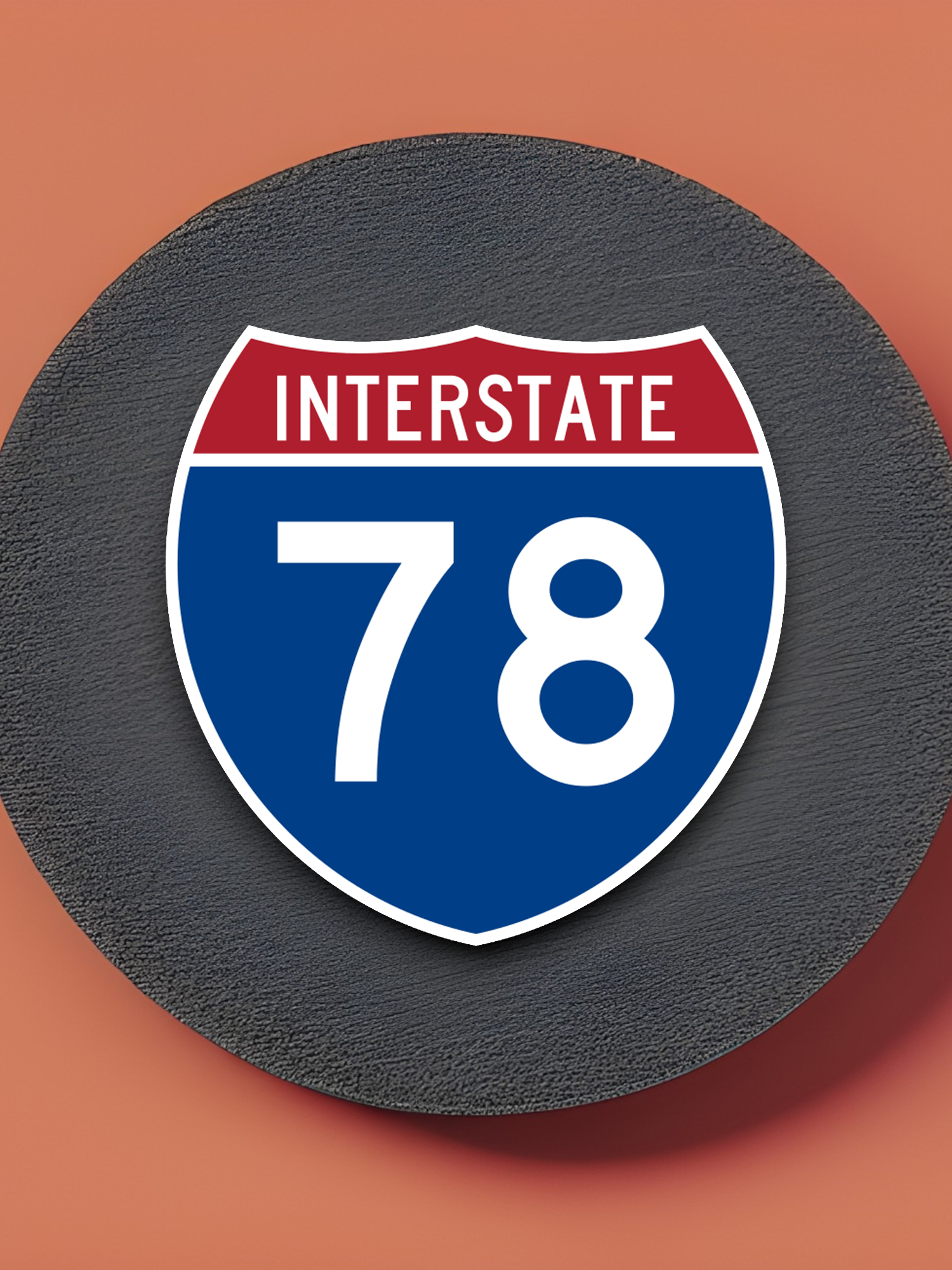 Interstate I-78 Sticker