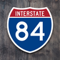 Interstate I-84 Sticker