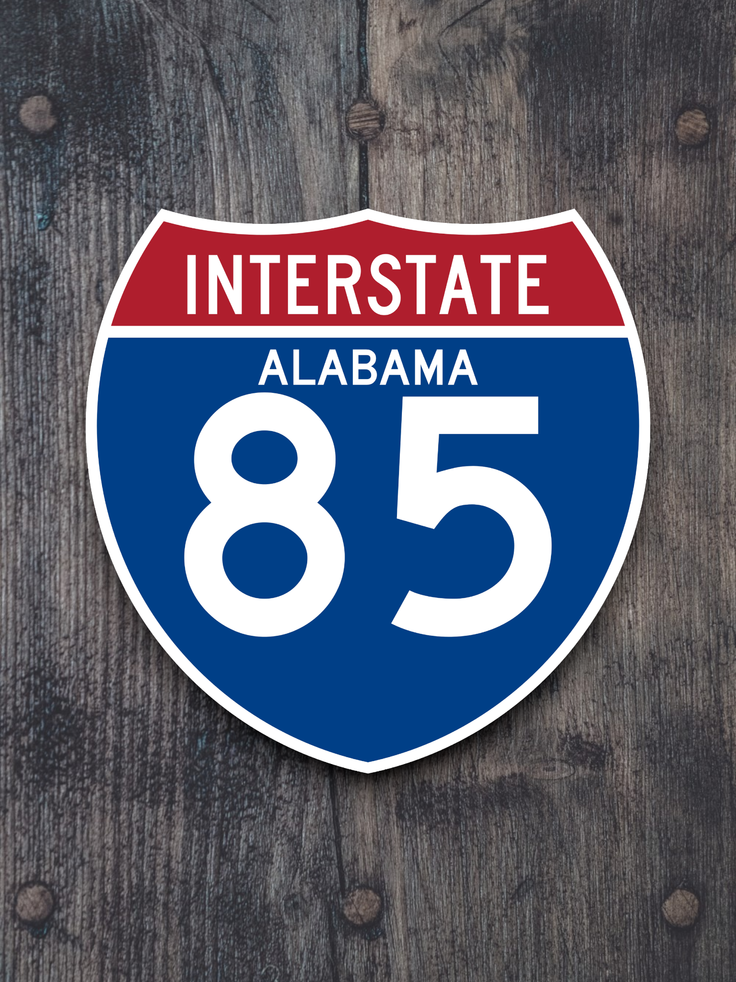 Interstate I-85 Alabama Sticker