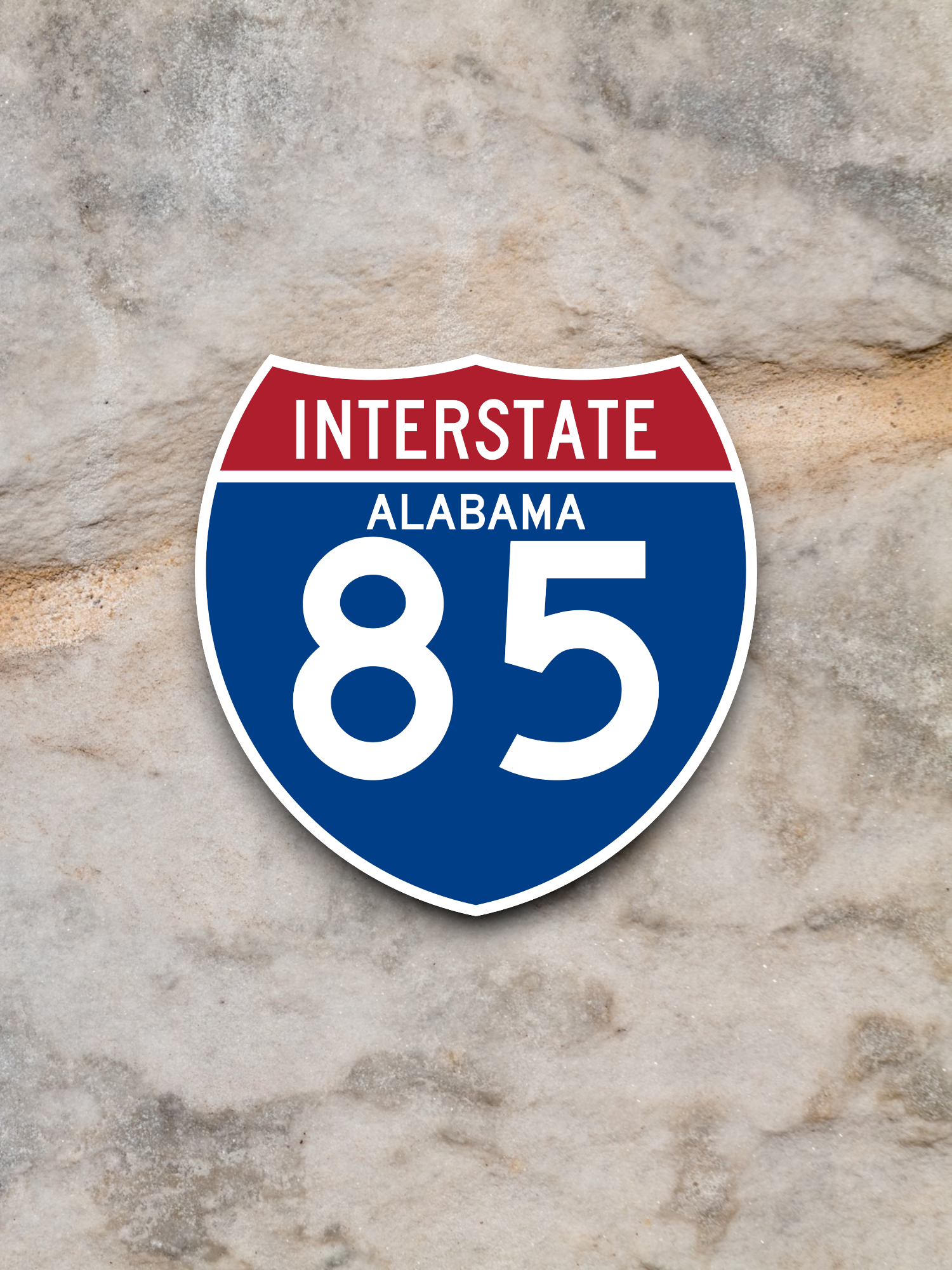 Interstate I-85 Alabama Sticker