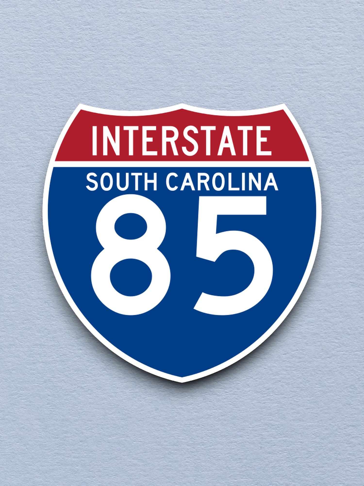 Interstate I-85 South Carolina Sticker