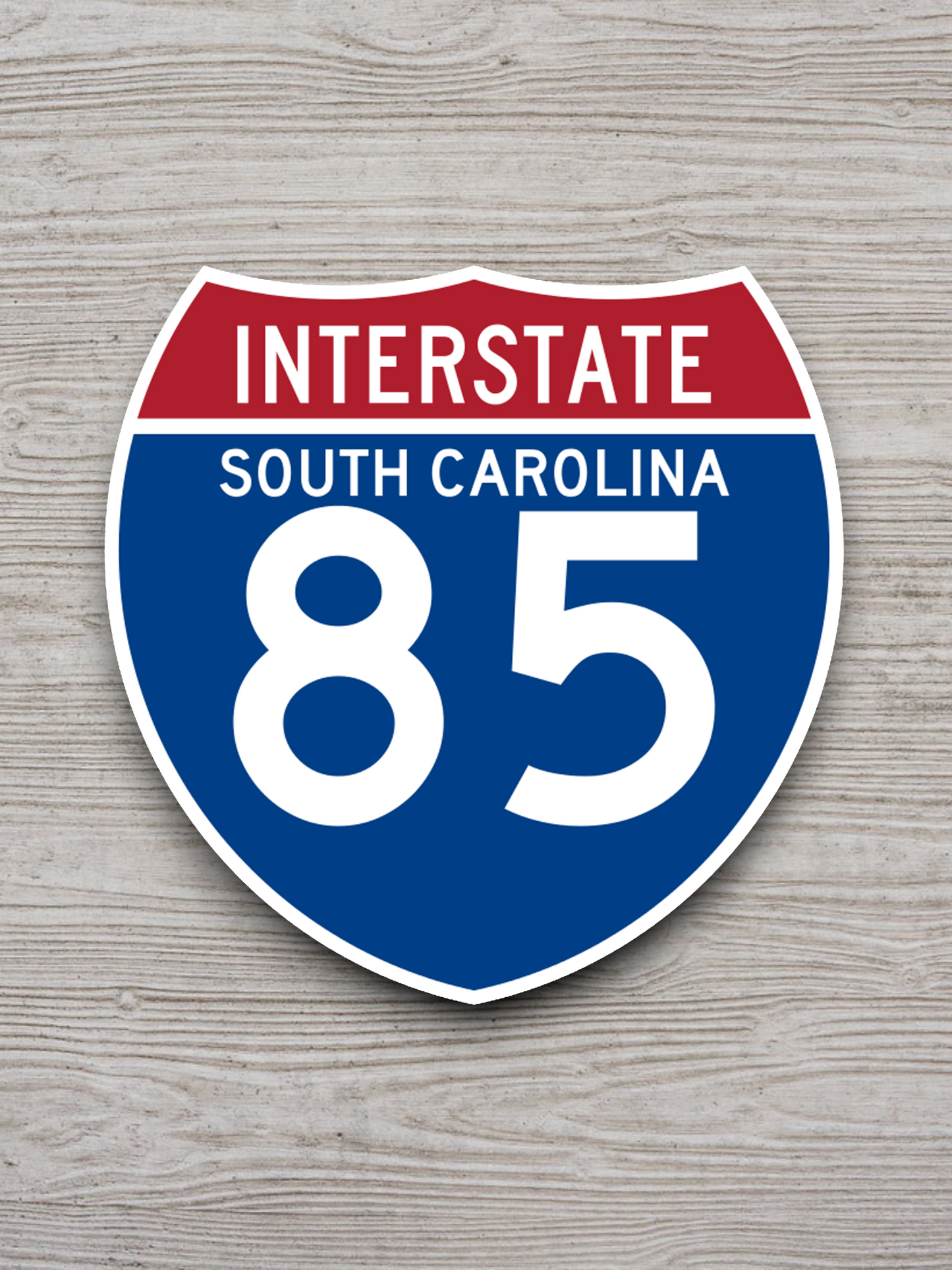 Interstate I-85 South Carolina Sticker