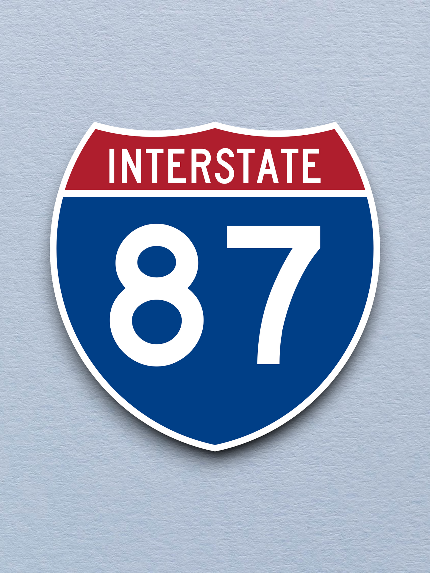 Interstate I-87 Sticker