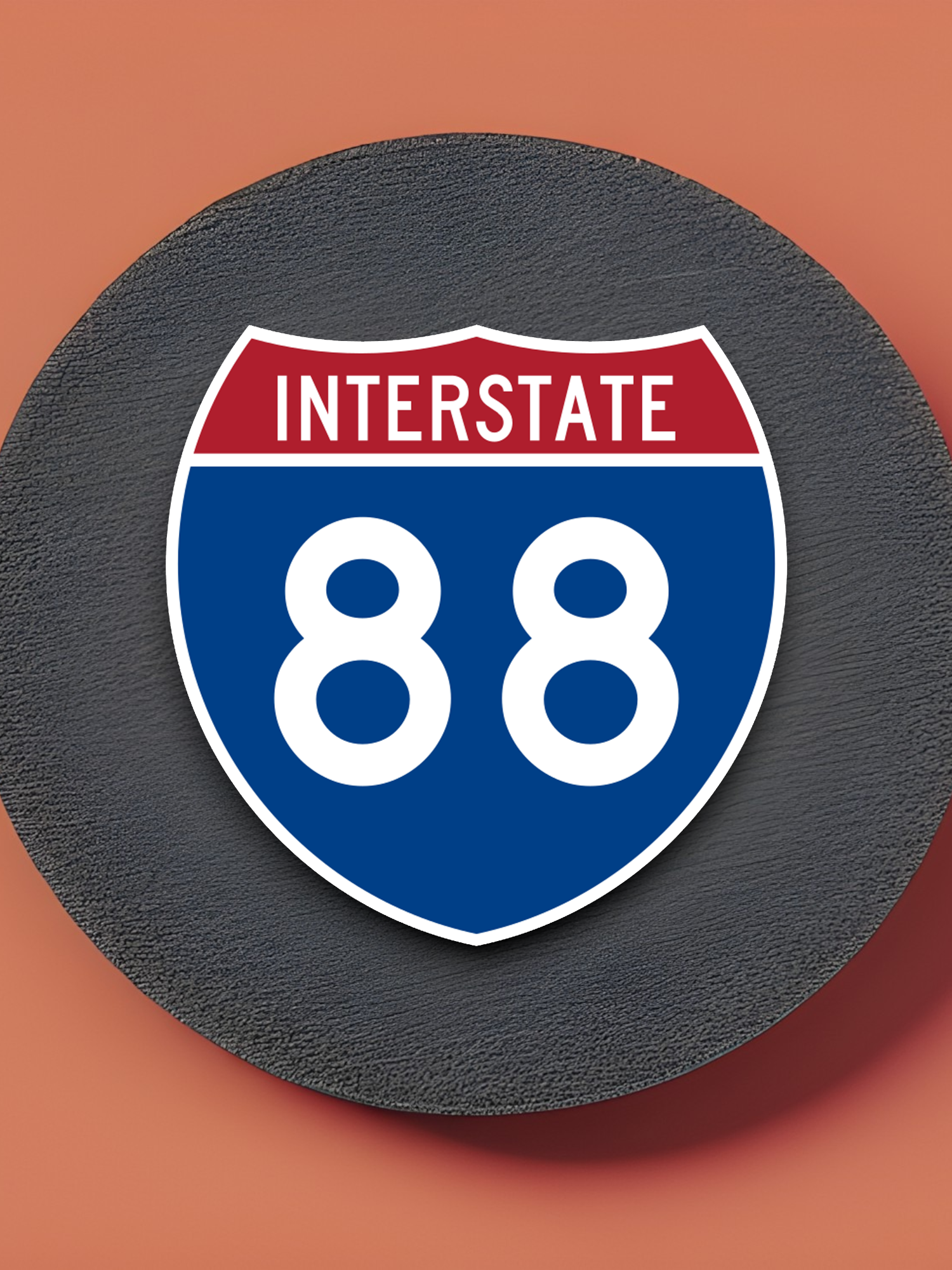 Interstate I-88 Sticker