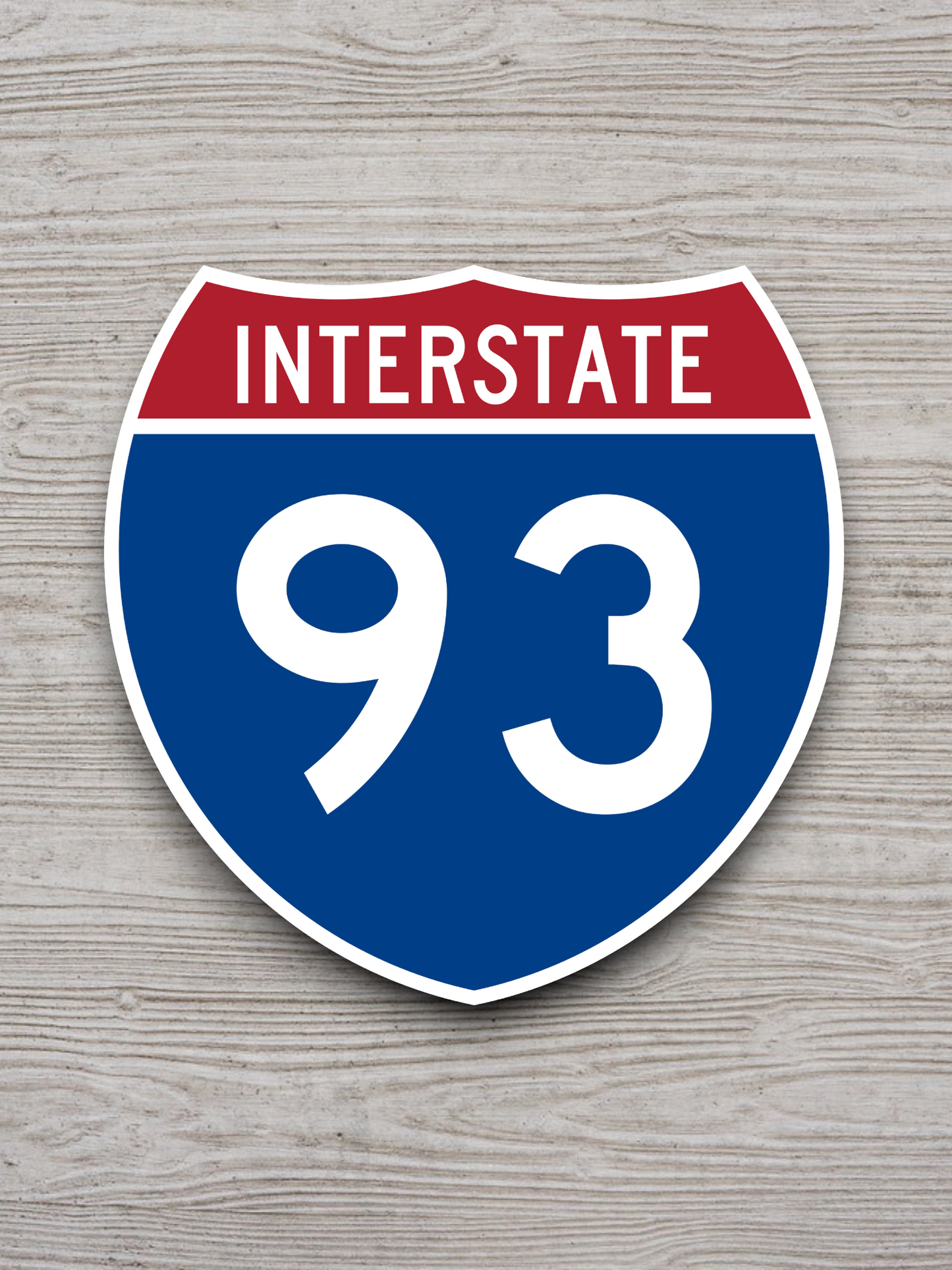 Interstate I-93 Sticker