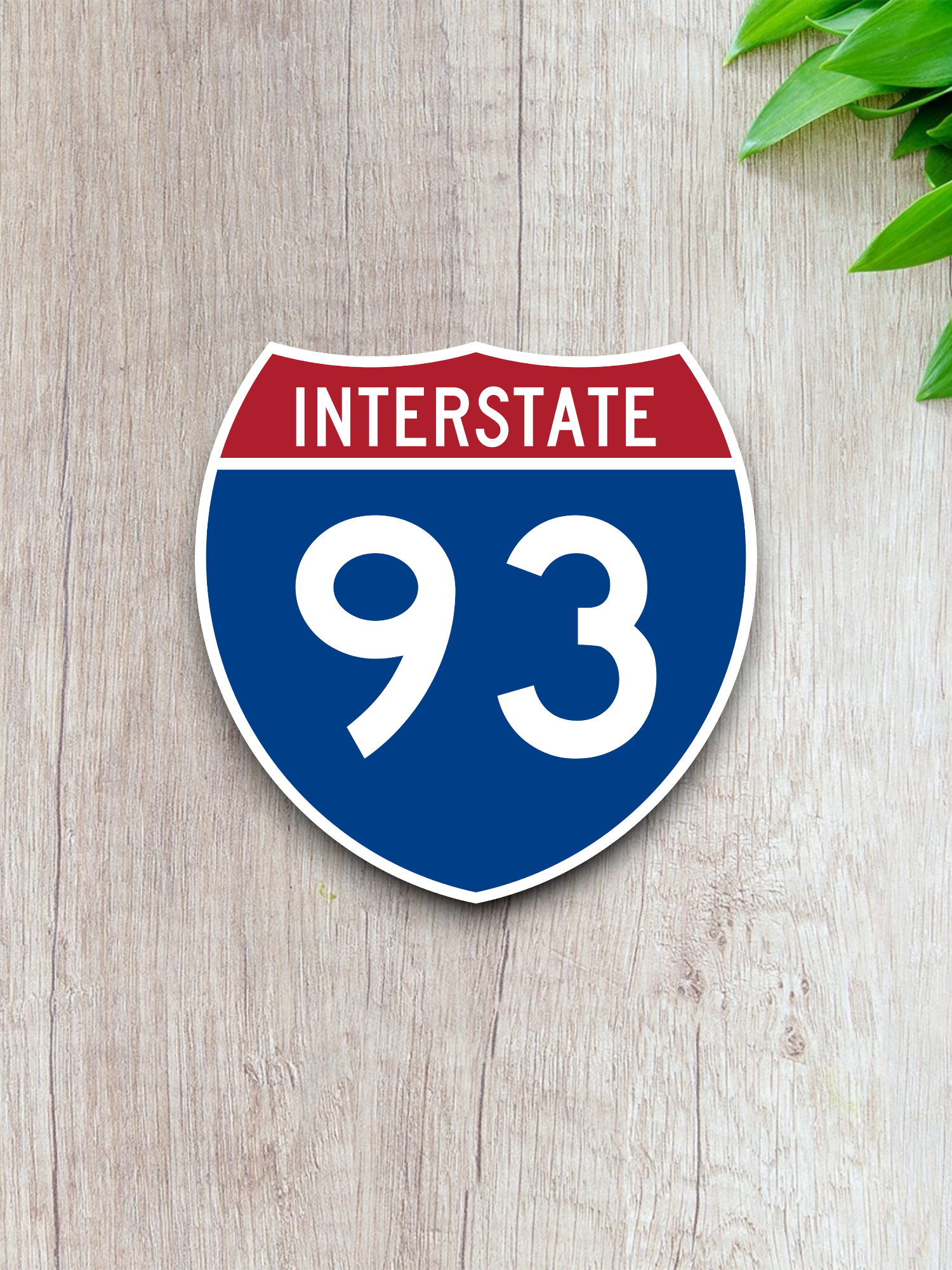 Interstate I-93 Sticker