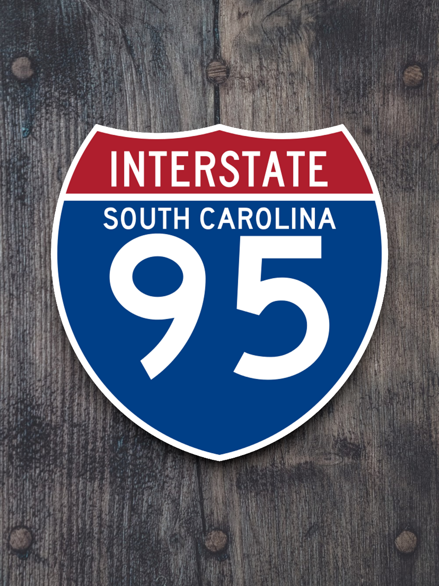 Interstate I-95 South Carolina Sticker