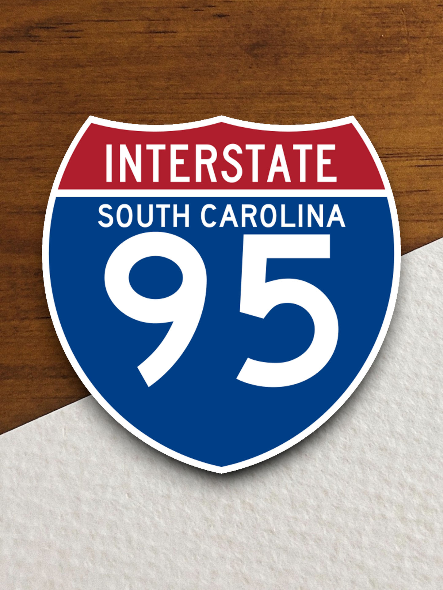 Interstate I-95 South Carolina Sticker