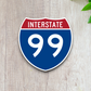 Interstate I-99 Sticker