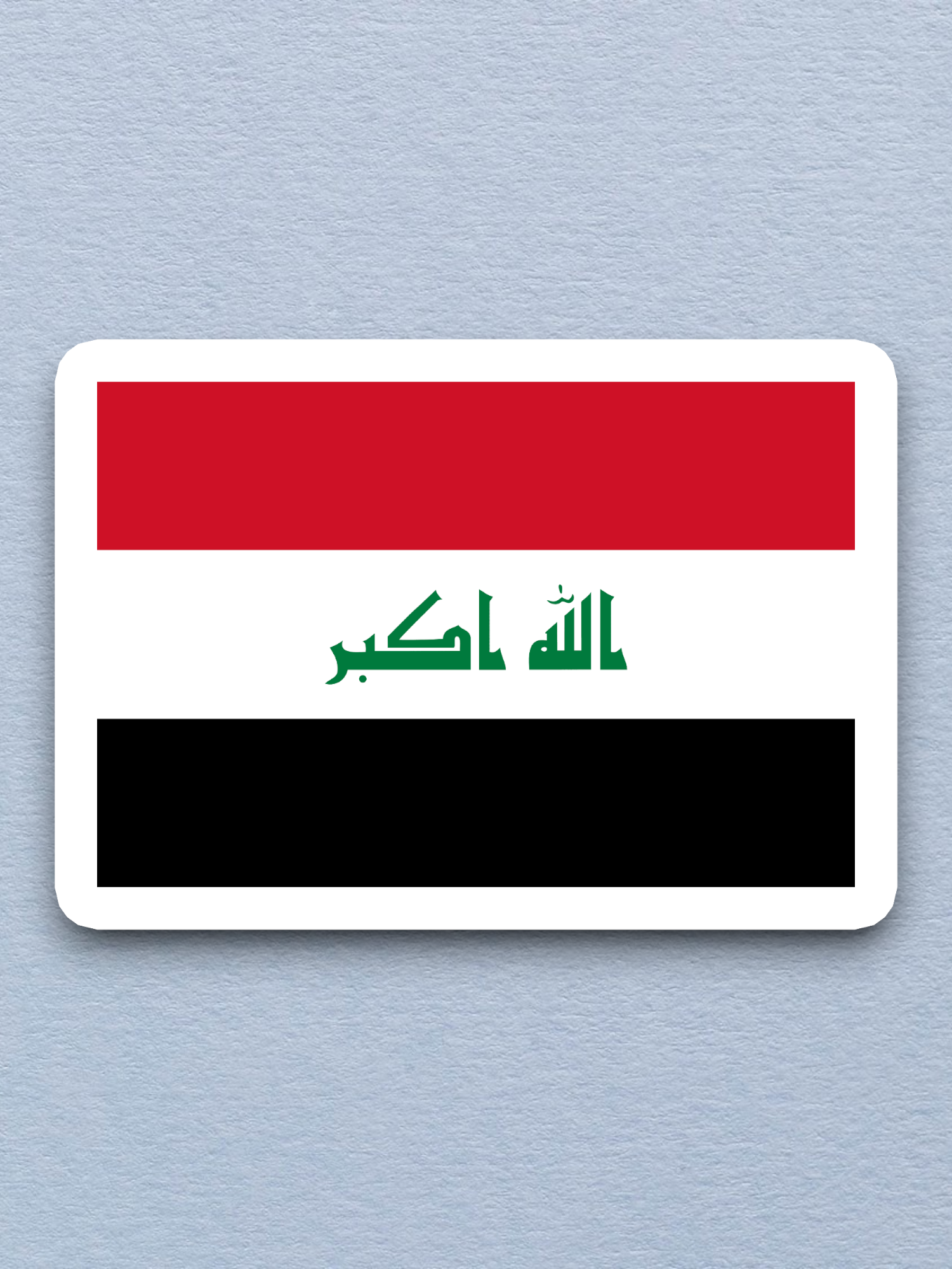 Iraq Flag - International Country Flag Sticker
