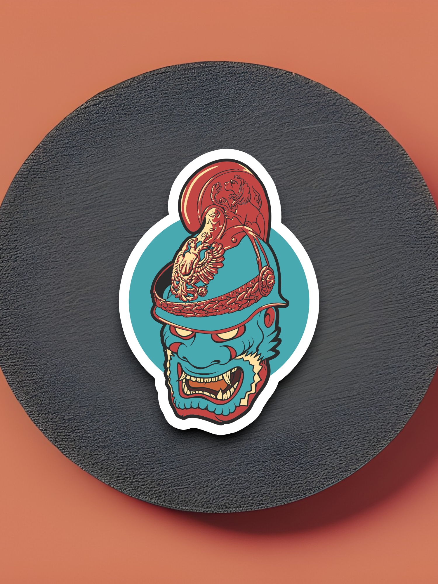Japanese Warrior Sticker