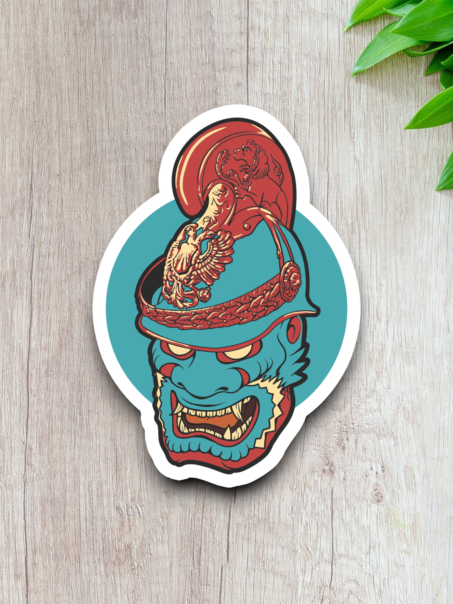 Japanese Warrior Sticker