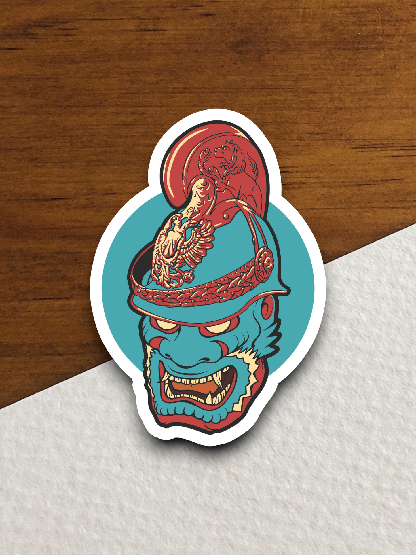 Japanese Warrior Sticker