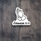 Jeremiah 29 Faith Sticker