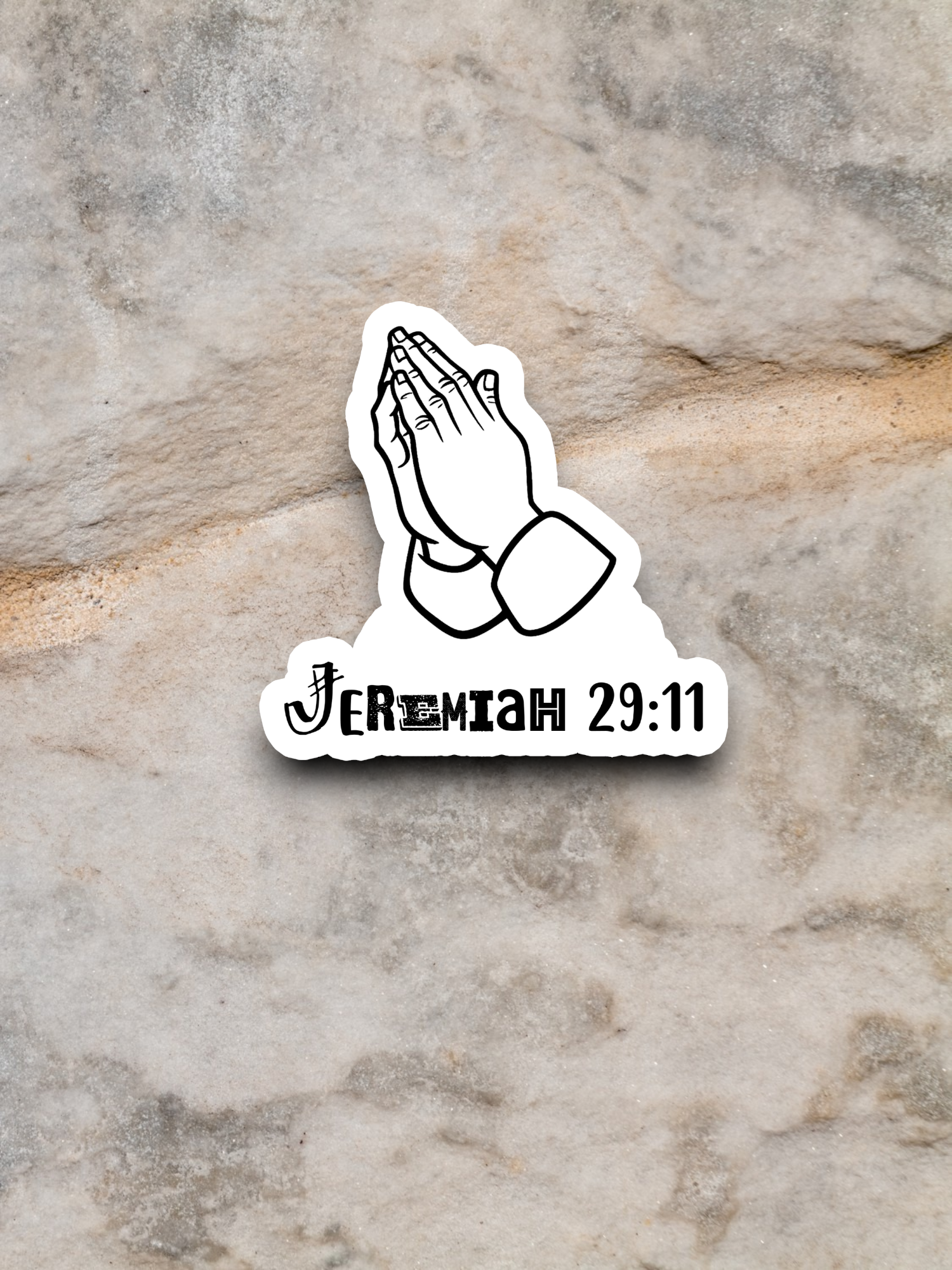 Jeremiah 29 Faith Sticker