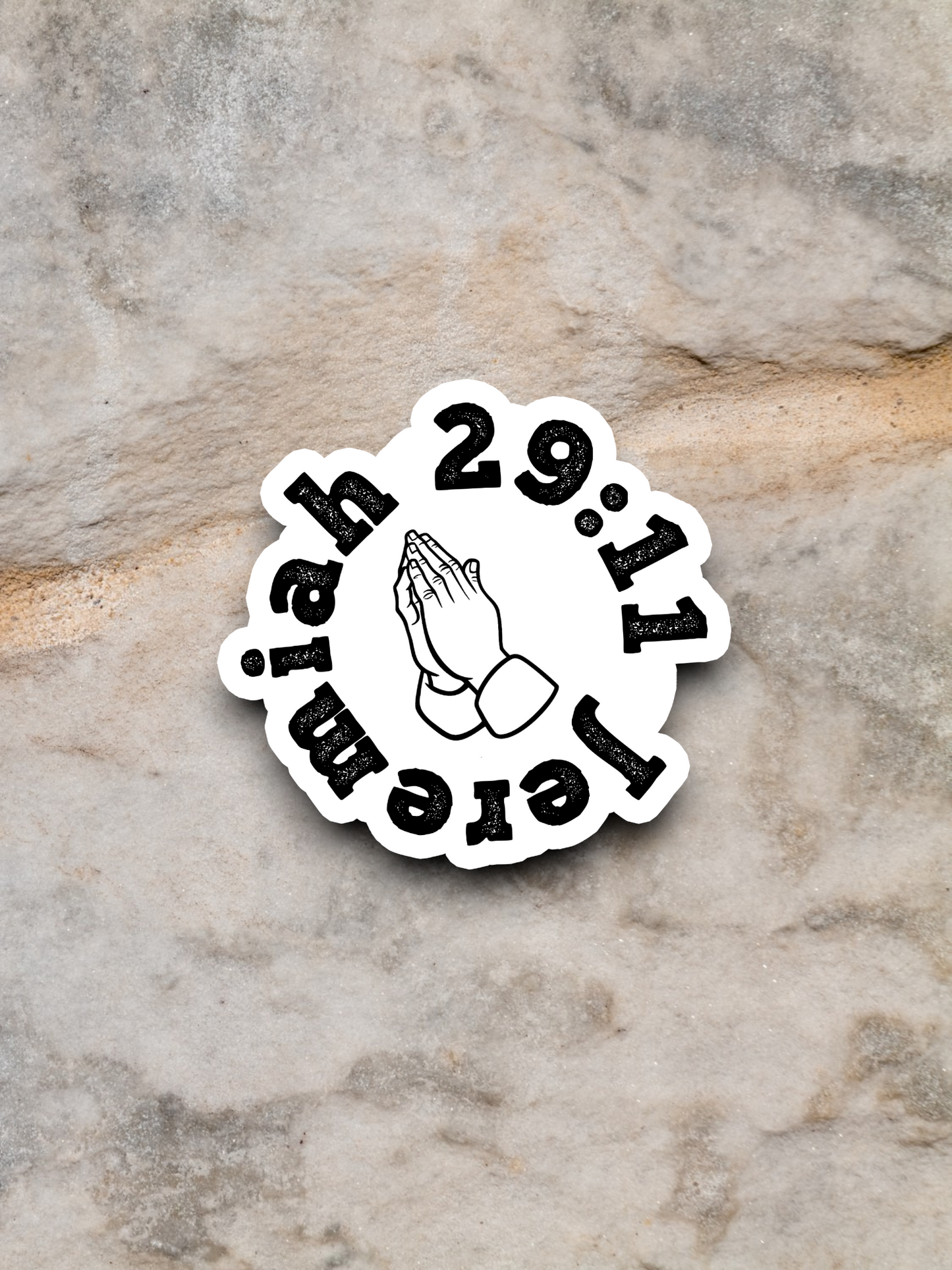 Jeremiah 29 Faith Sticker