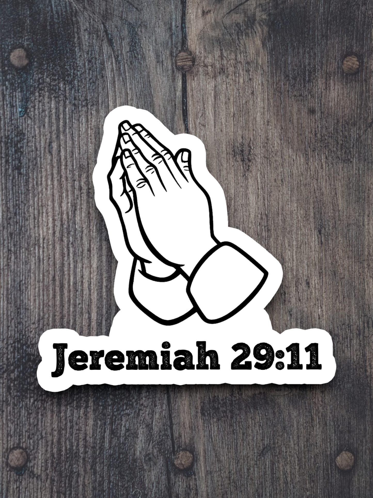 Jeremiah 29 Faith Sticker