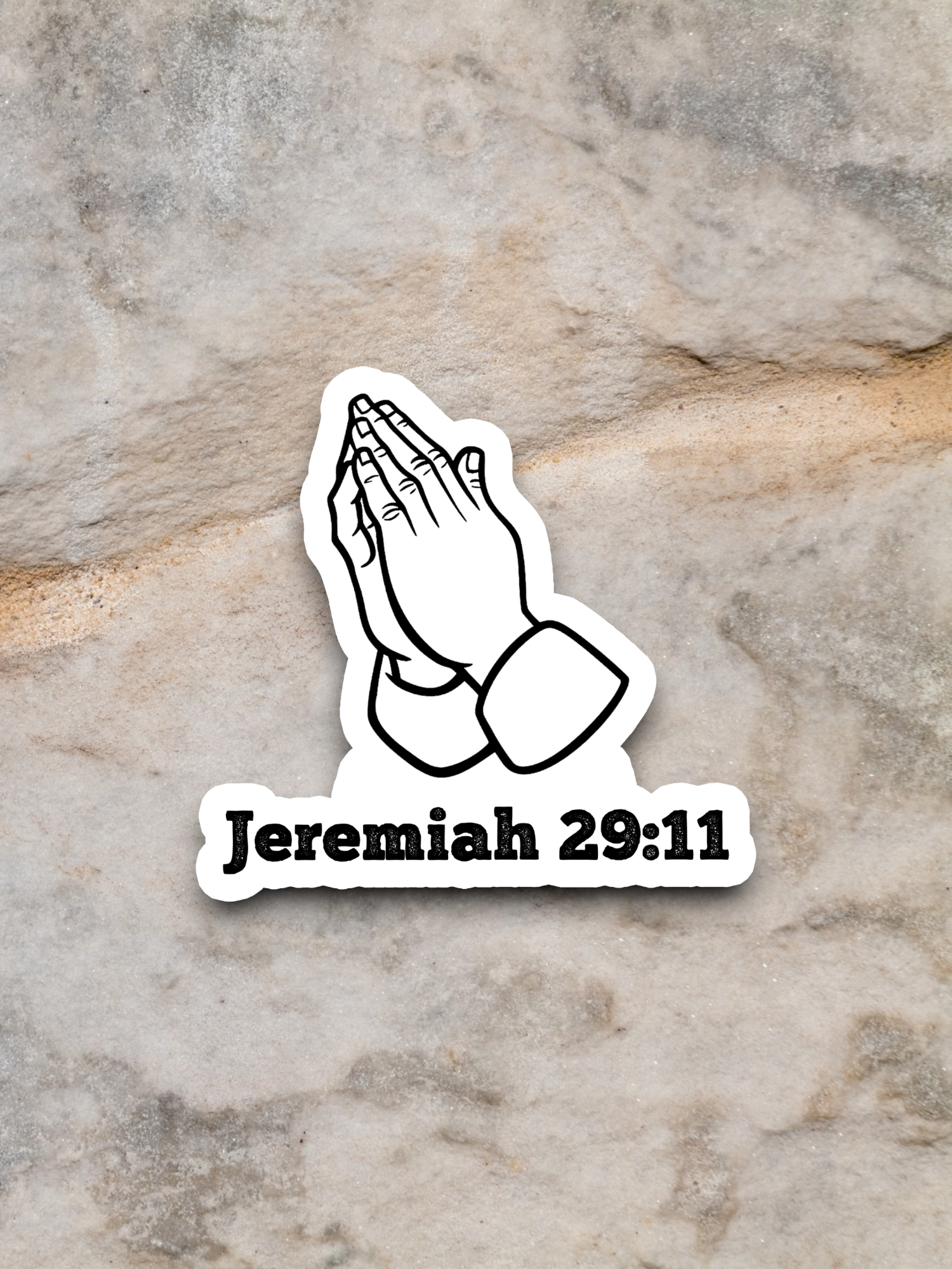 Jeremiah 29 Faith Sticker