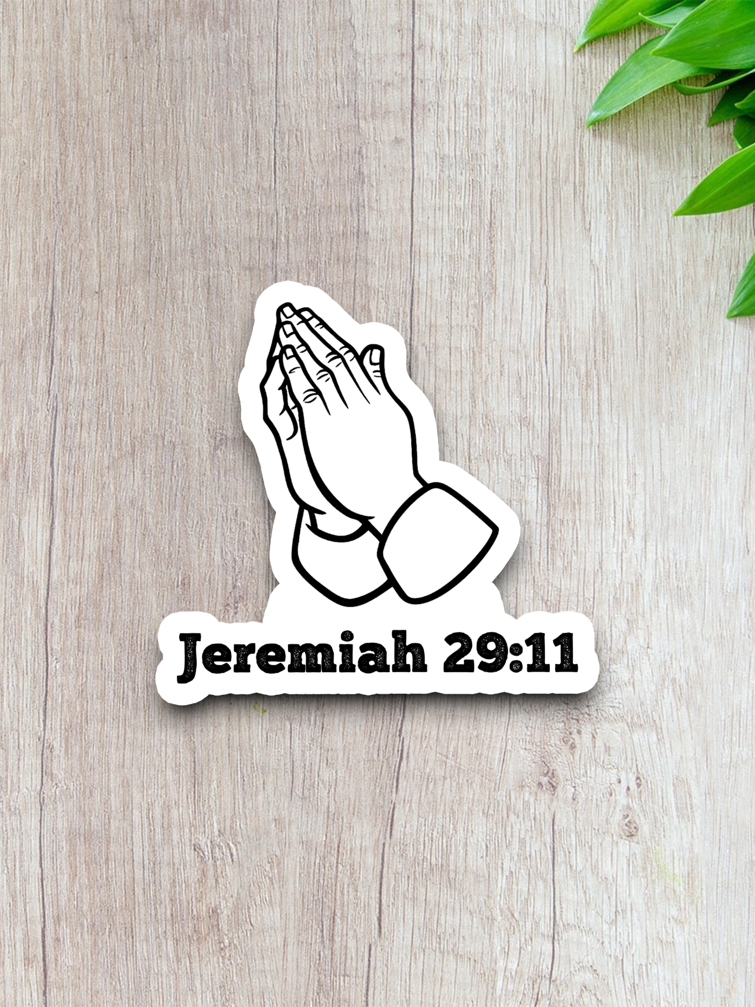 Jeremiah 29 Faith Sticker