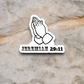 Jeremiah 29 Faith Sticker