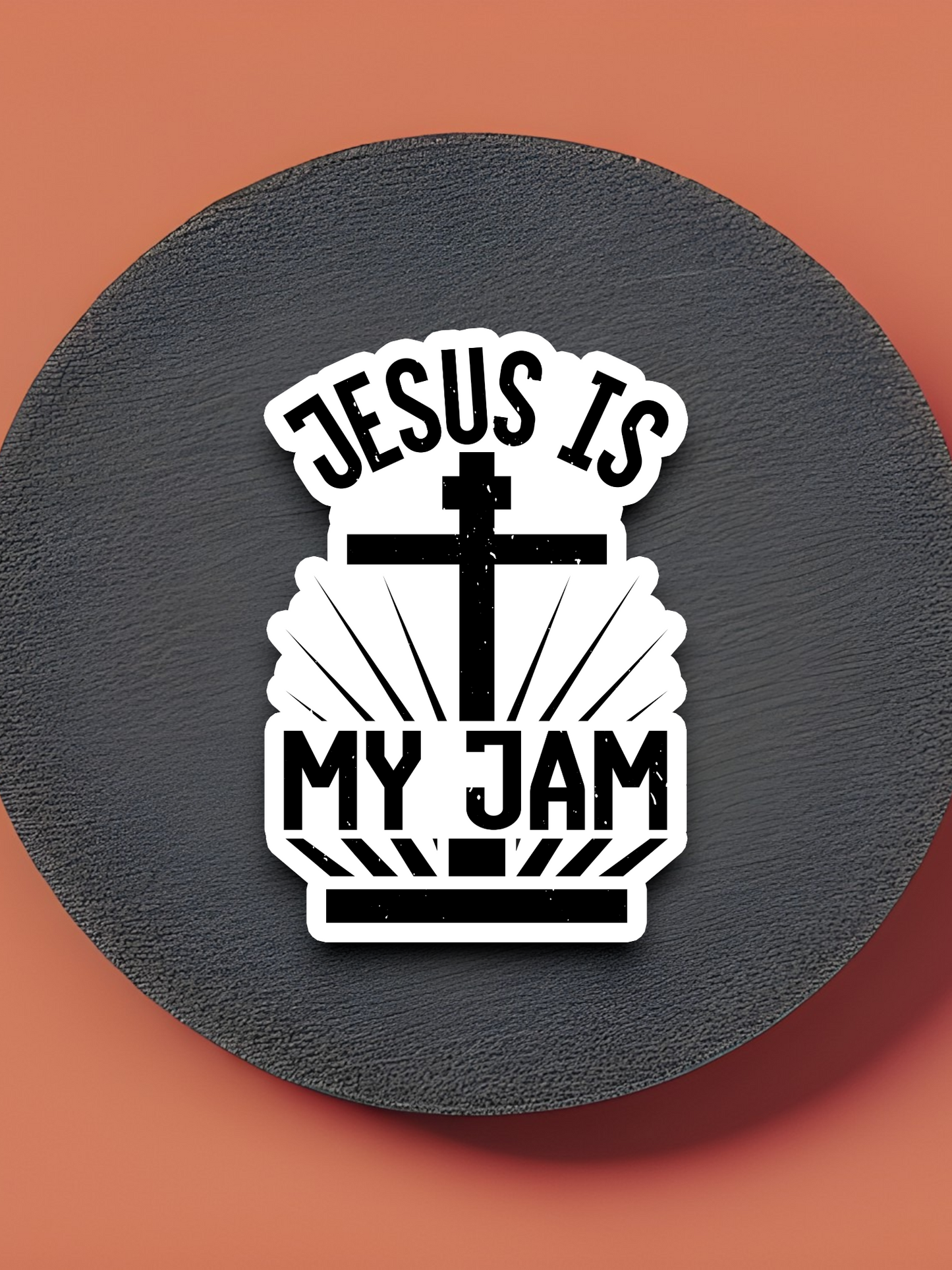 Jesus Is My Jam Faith Sticker