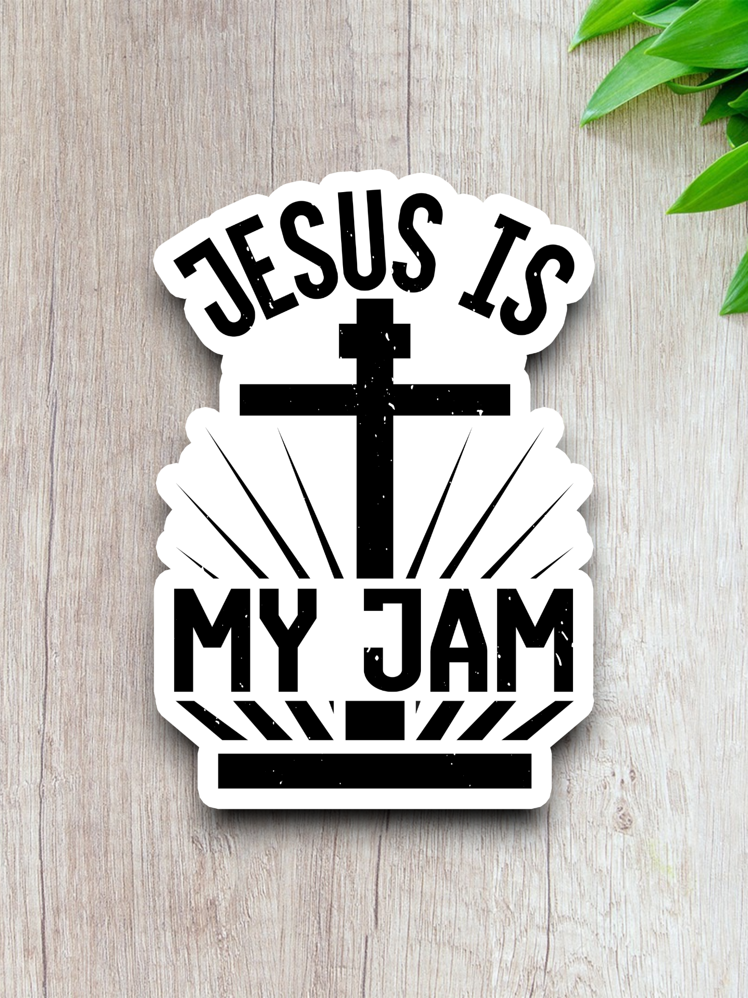 Jesus Is My Jam Faith Sticker