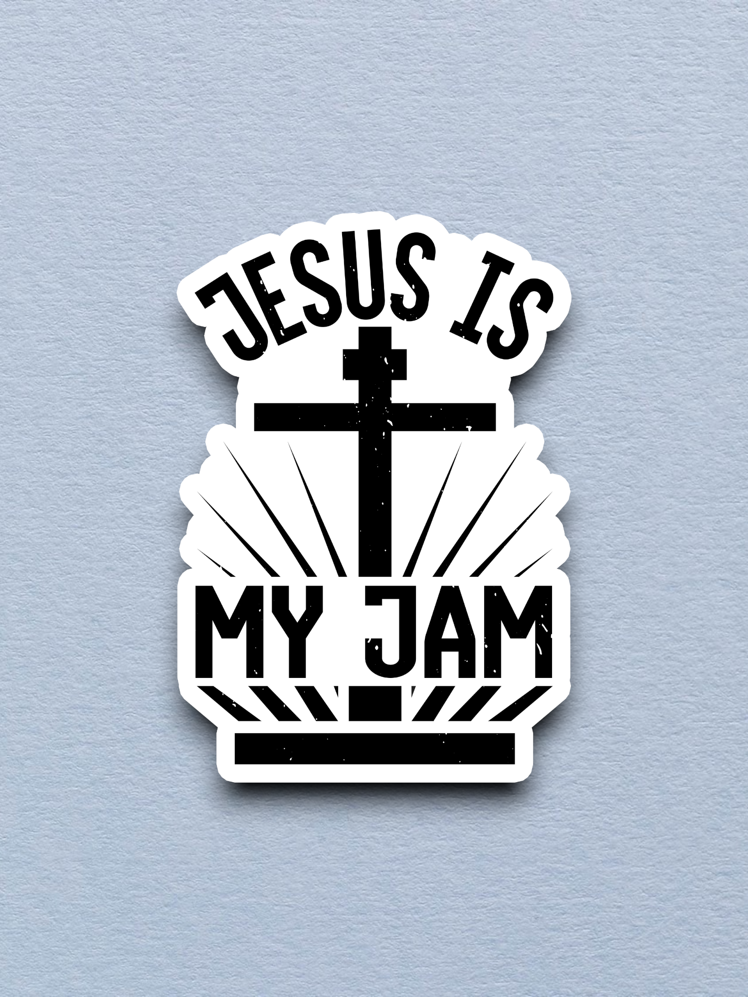 Jesus Is My Jam Faith Sticker