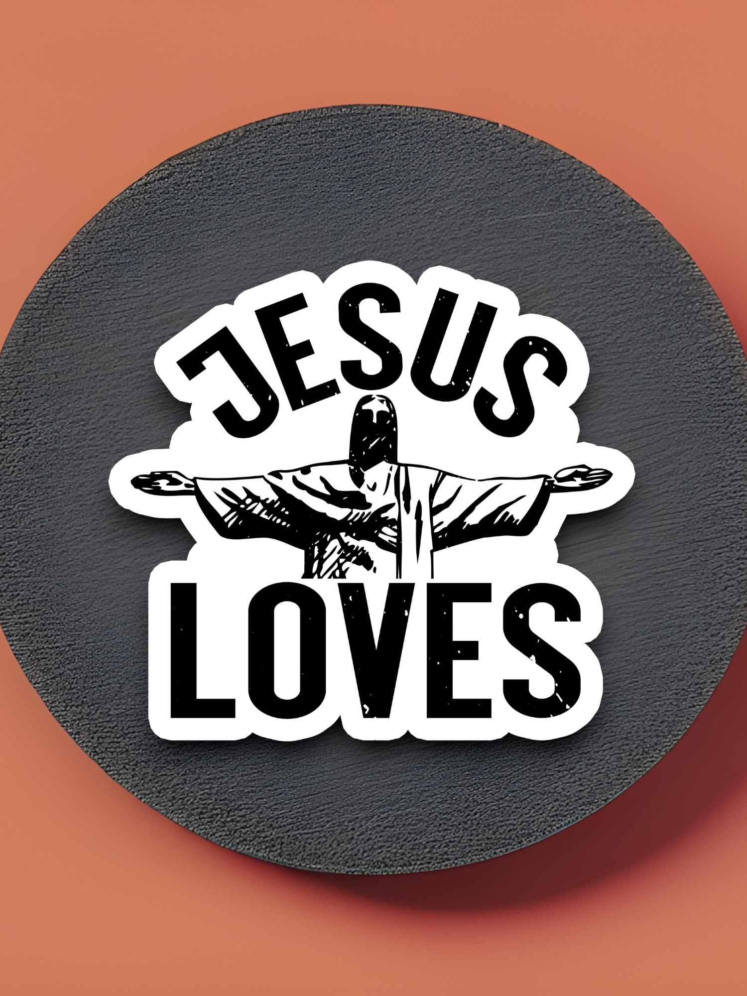Jesus Loves Sticker