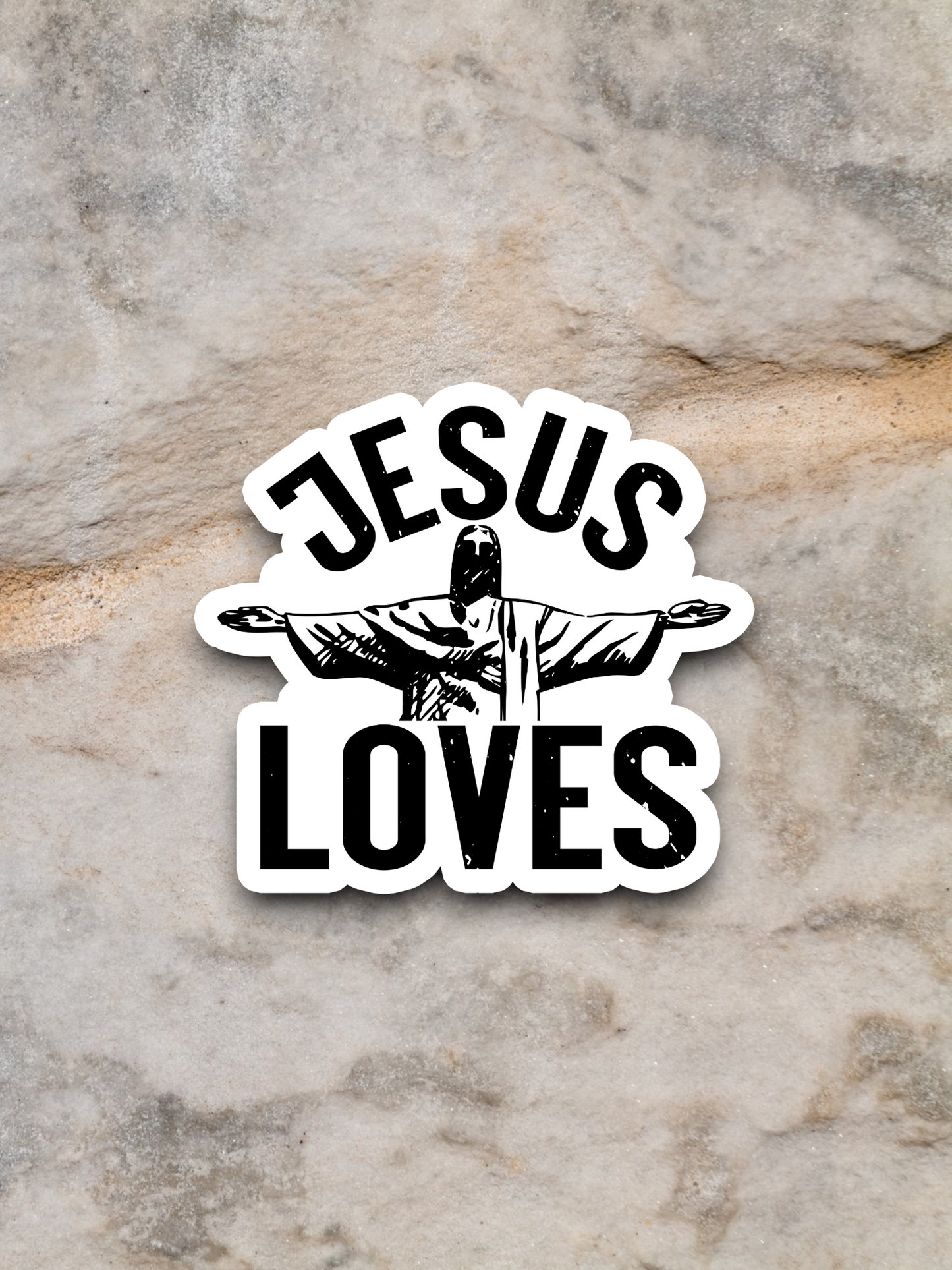 Jesus Loves Sticker