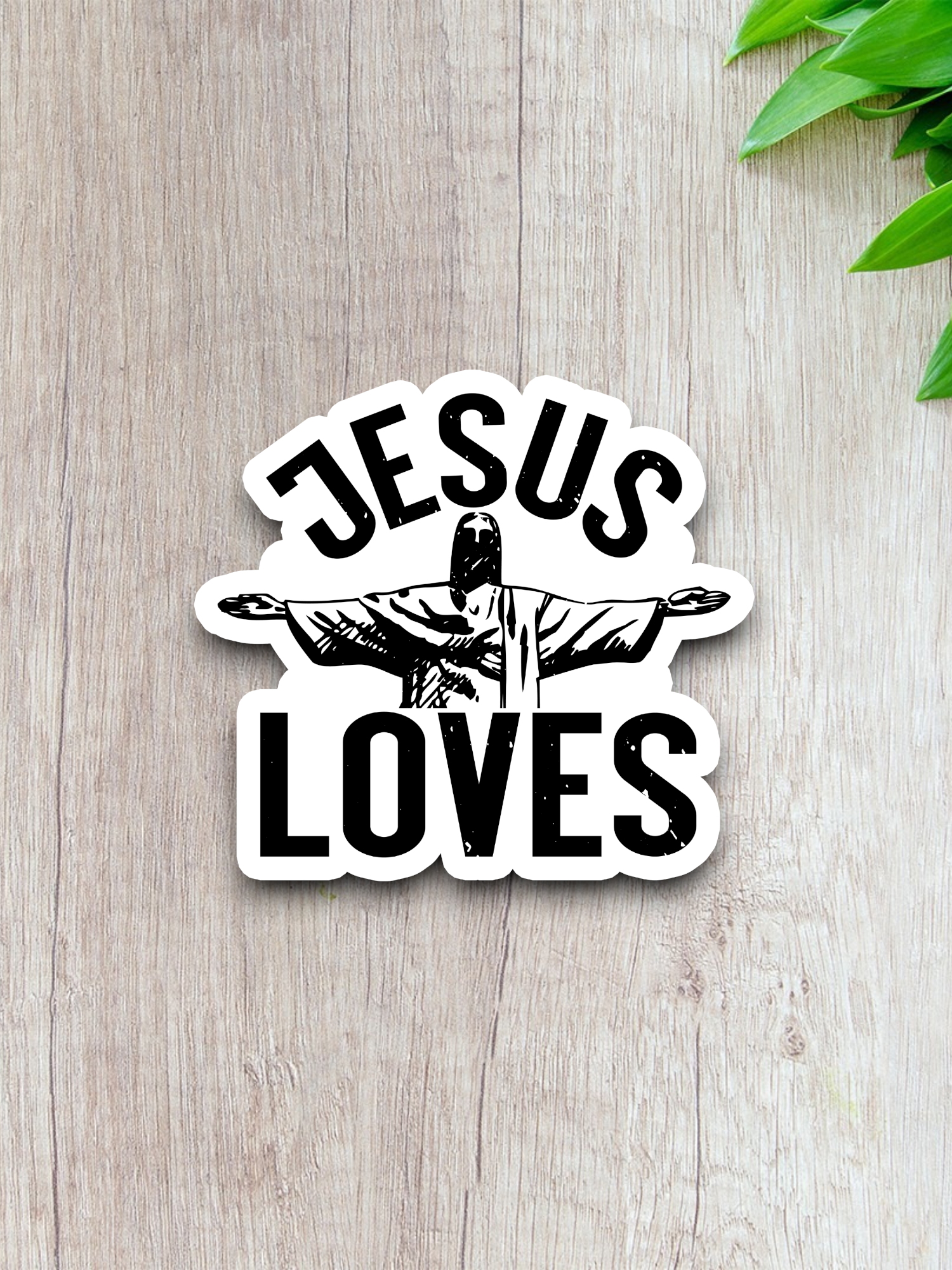 Jesus Loves Sticker