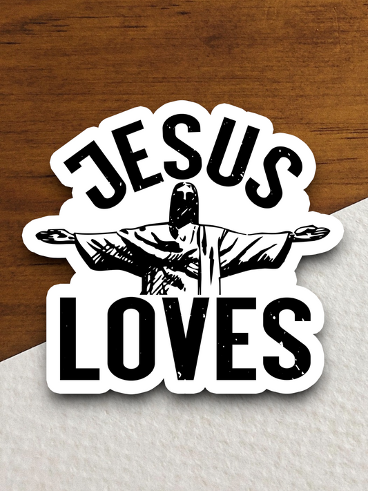 Jesus Loves Sticker