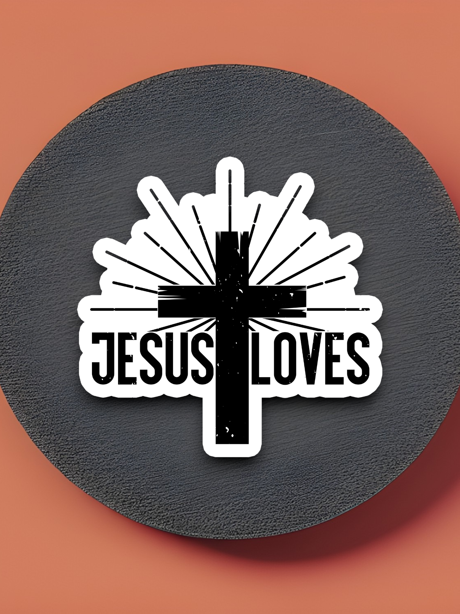 Jesus Loves Sticker