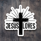 Jesus Loves Sticker