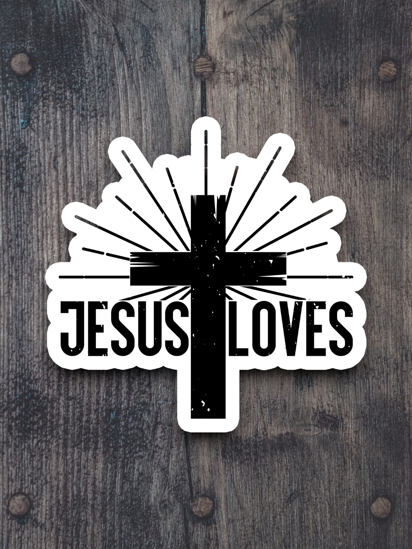 Jesus Loves Sticker