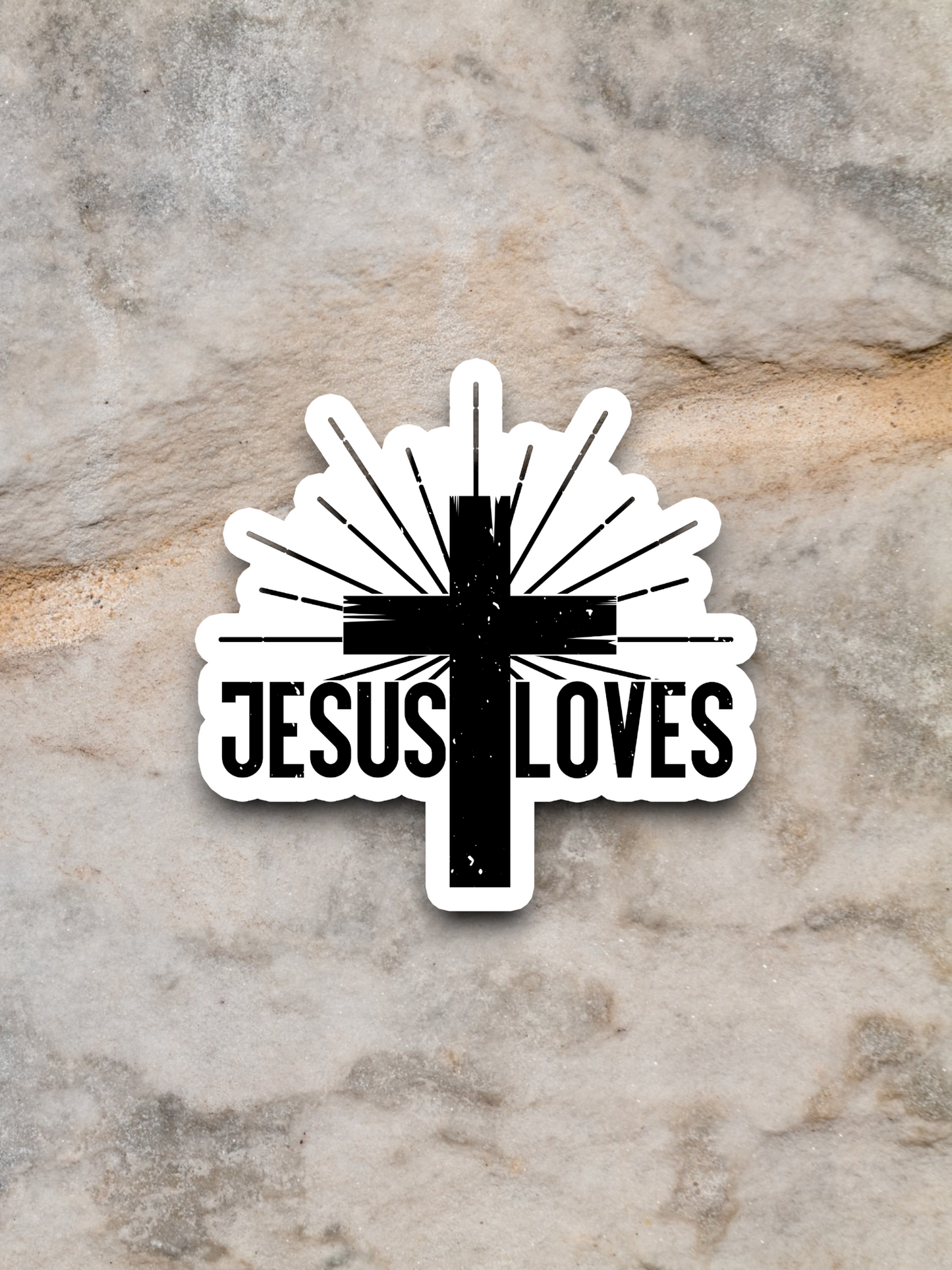 Jesus Loves Sticker