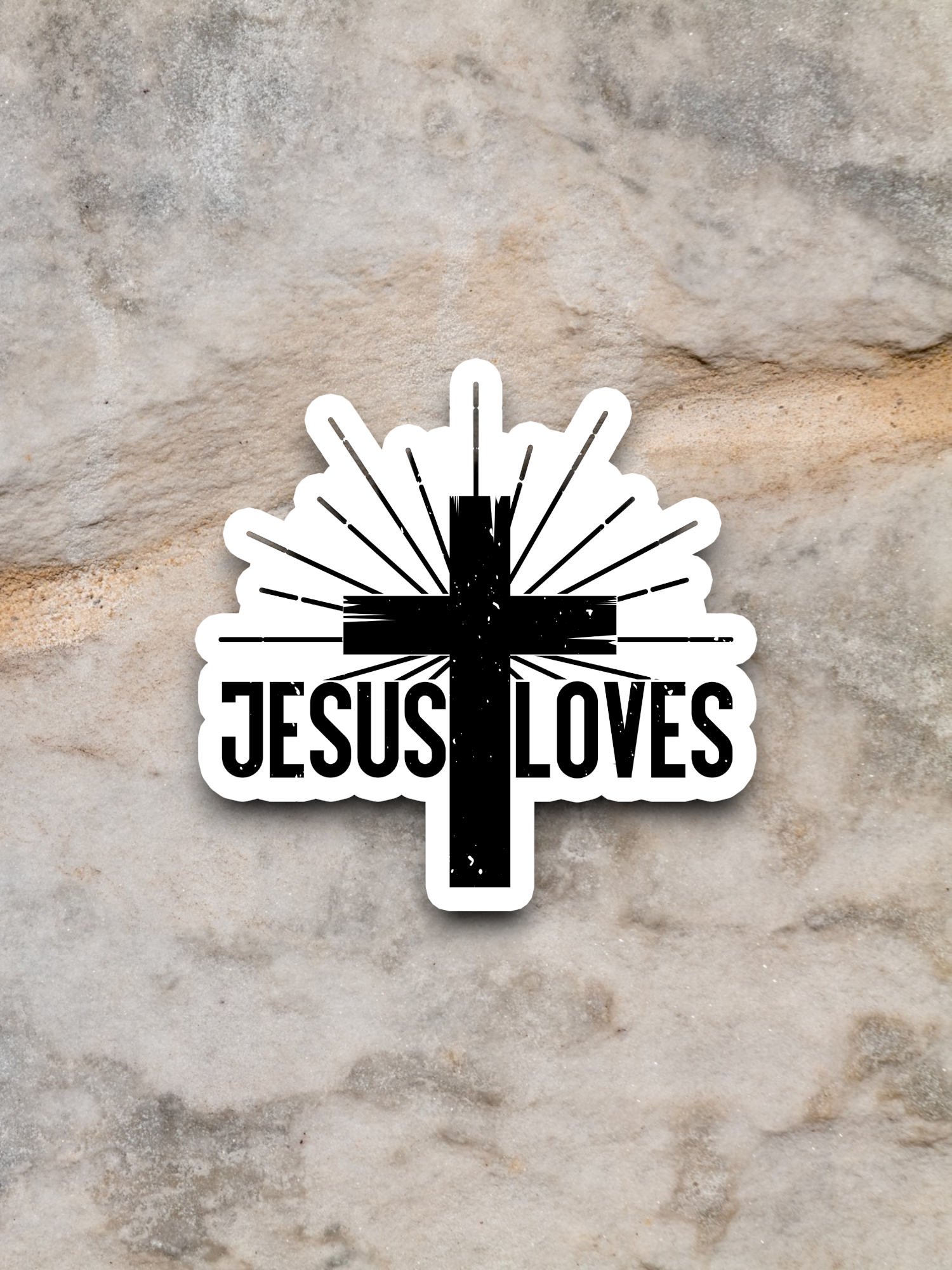 Jesus Loves Sticker