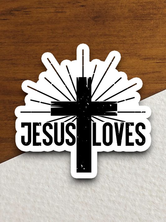 Jesus Loves Sticker