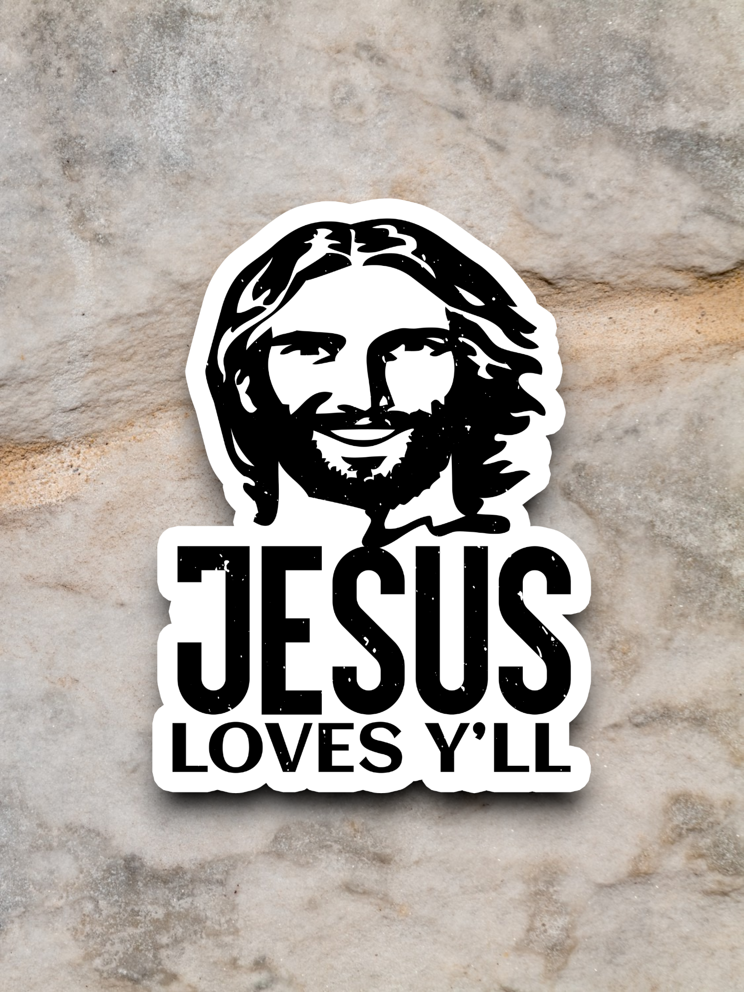 Jesus Loves Y’ll Sticker