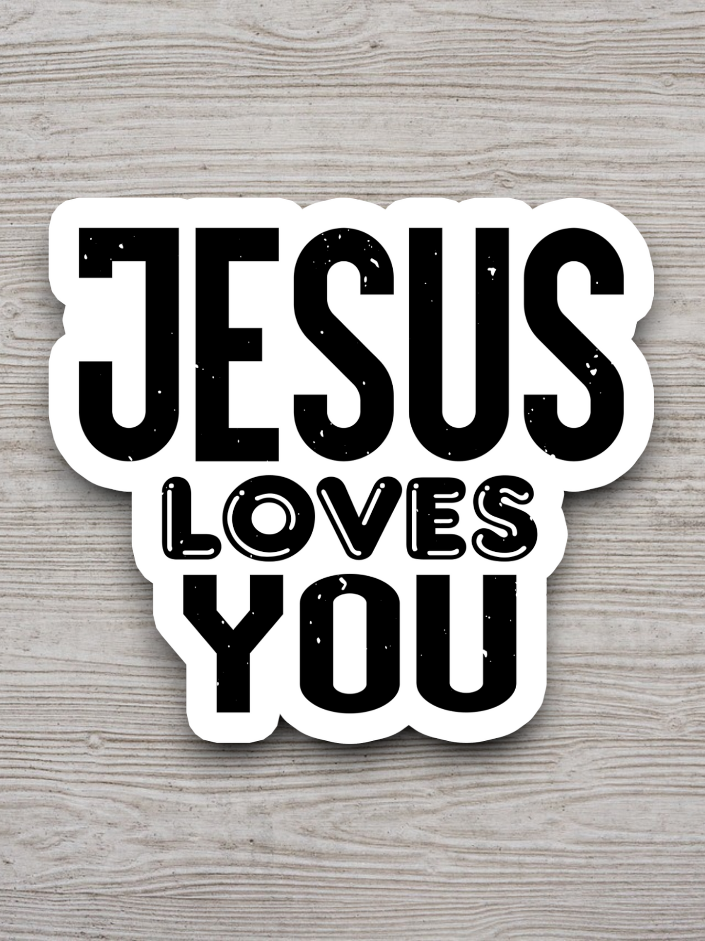 Jesus Loves You Sticker