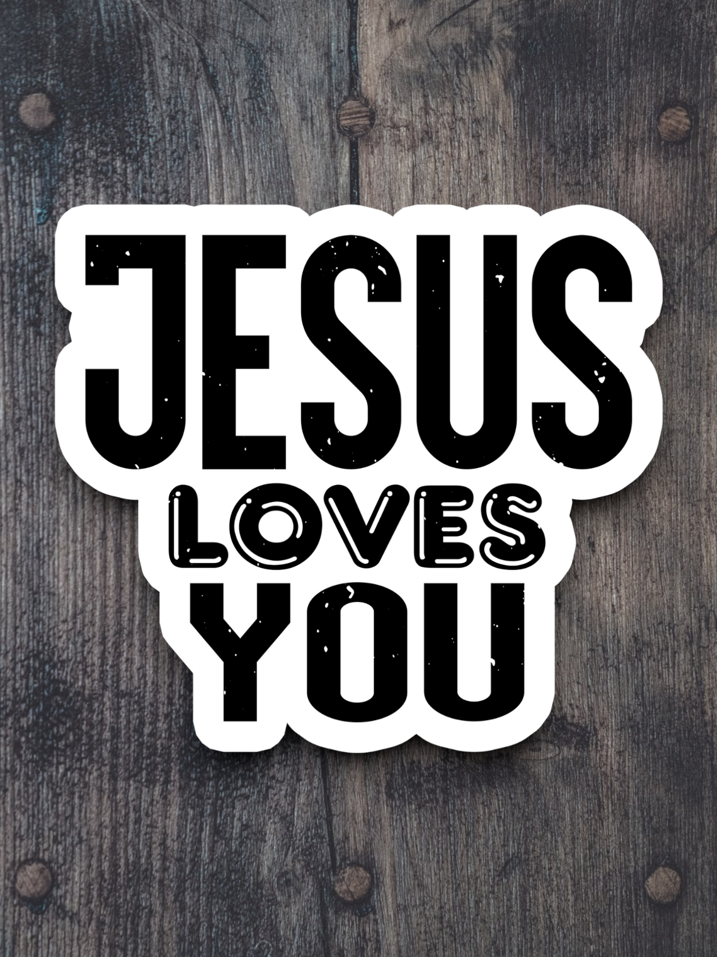 Jesus Loves You Sticker