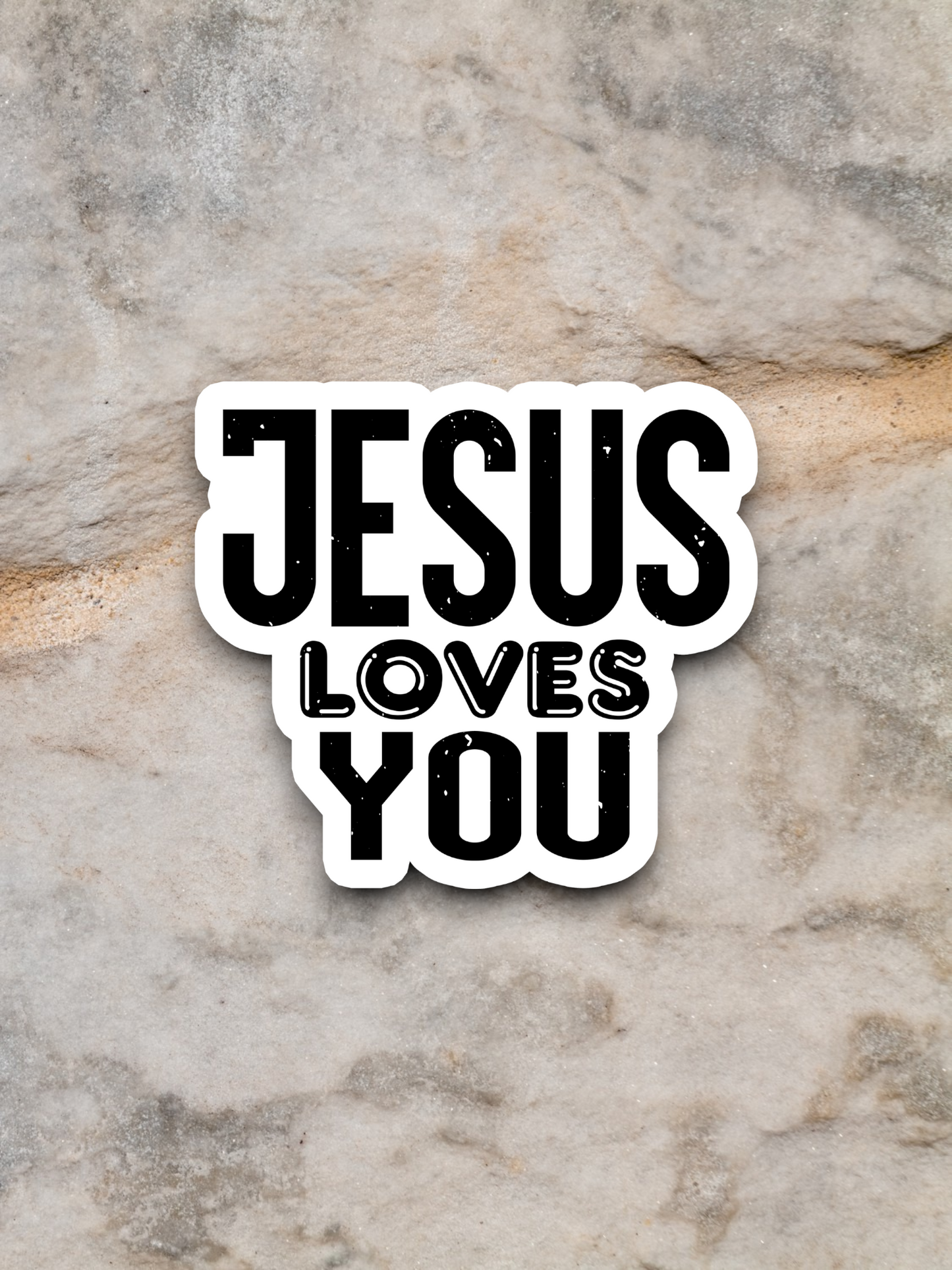 Jesus Loves You Sticker