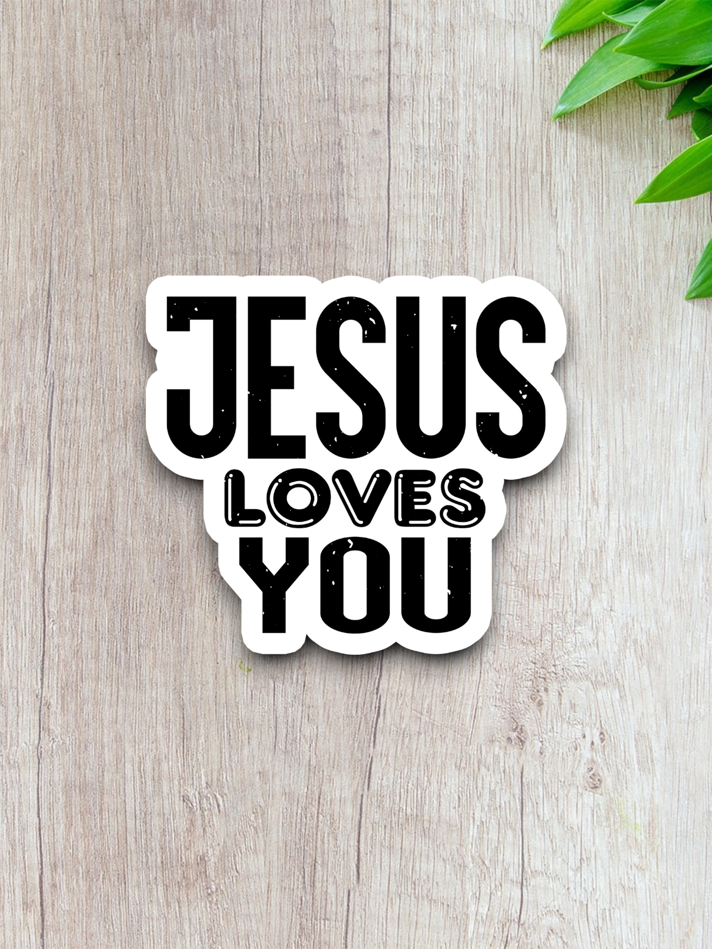 Jesus Loves You Sticker