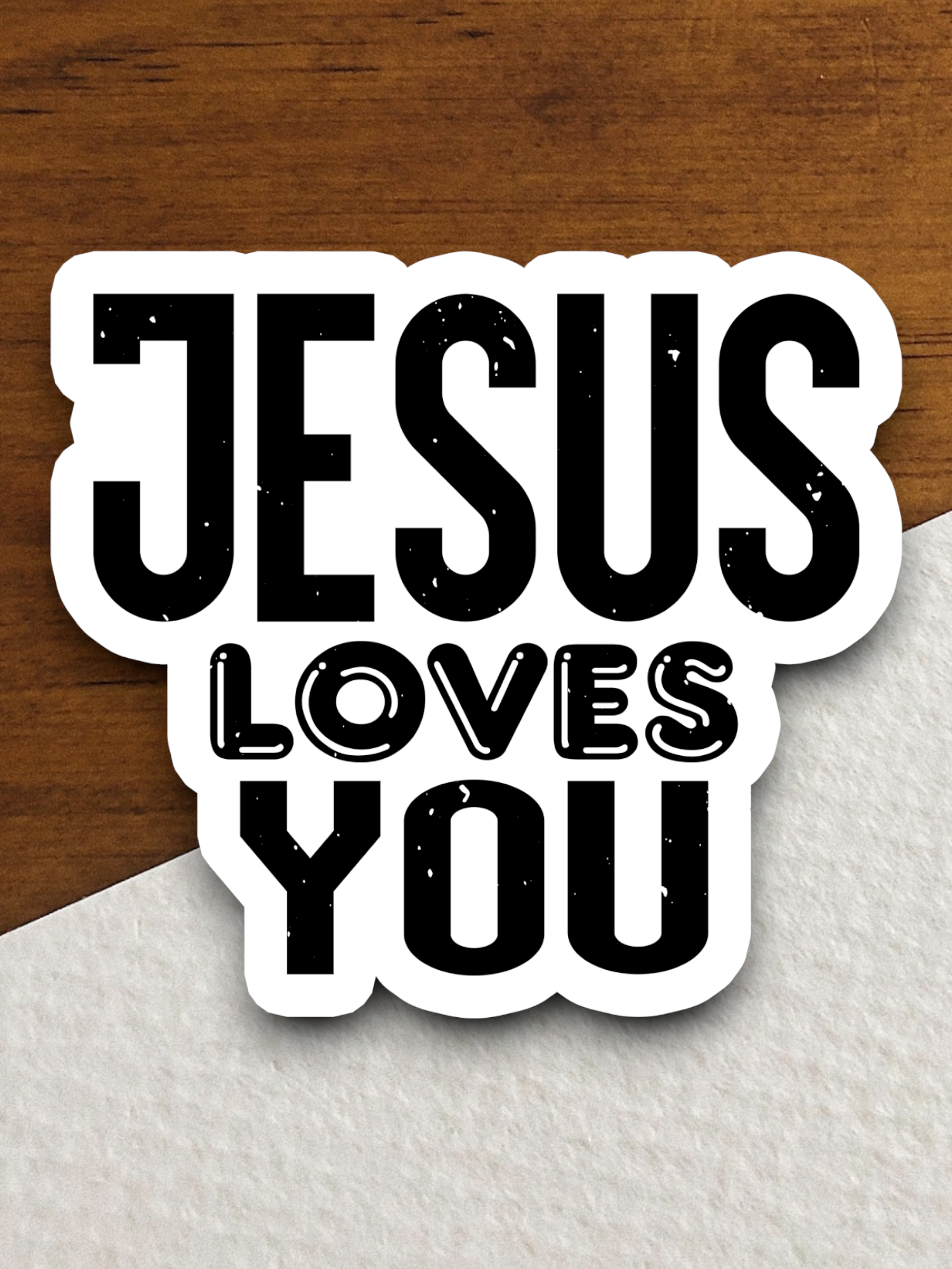 Jesus Loves You Sticker