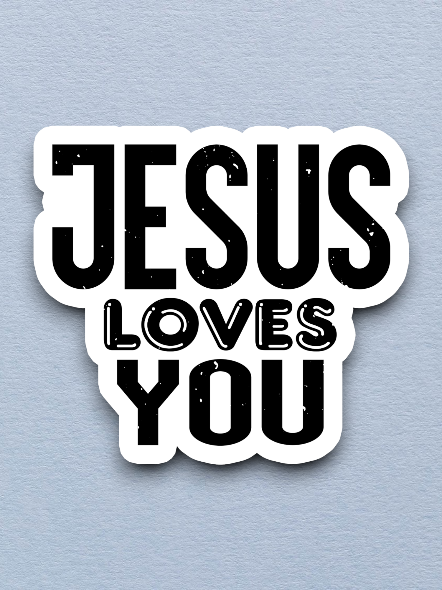 Jesus Loves You Sticker